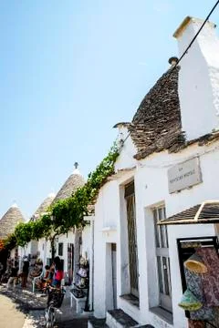 TRULLI ALBEROBELLO Stock Photos