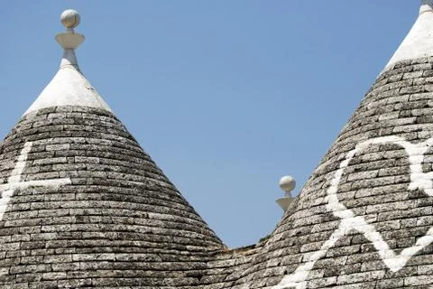 TRULLI ALBEROBELLO Stock Photos