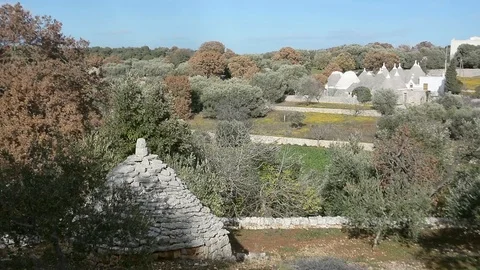 Trulli, typical house in Apulia Video stock 86816004