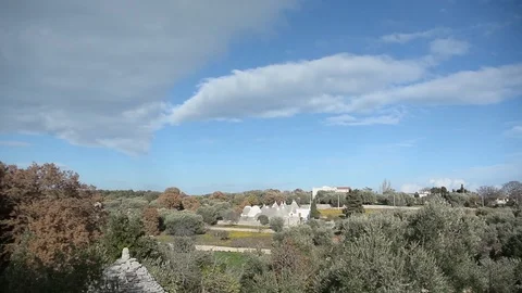 Trulli, typical house in Apulia Video stock 86816008