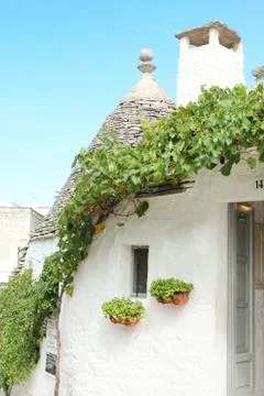Trullo of Alberobello Stock Photos