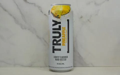 Truly seltzer Stock Photos