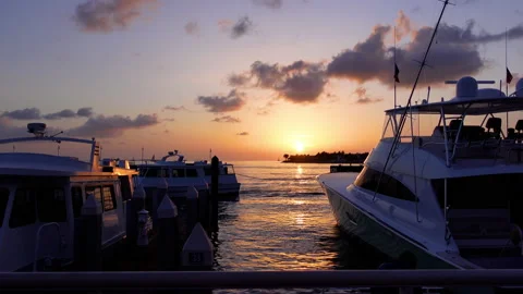 Truman Annex Waterfront Stock Footage 197338636