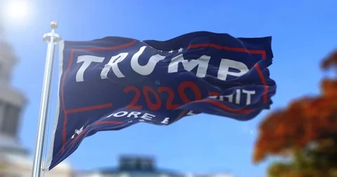 Trump 2020 Stock Footage 120180697