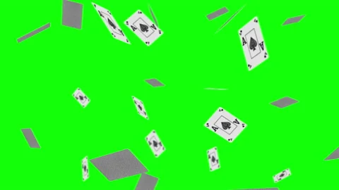 Trump card loop green screen animation Stock Footage 146051299