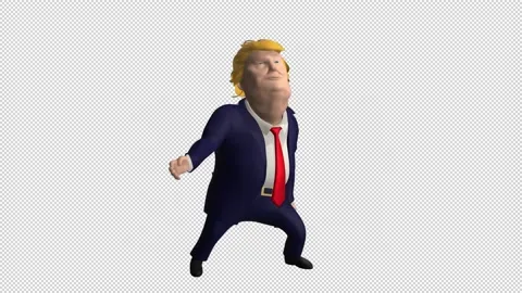 Trump Dance Video stock 221150027