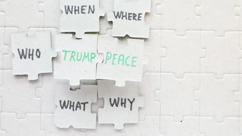 Trump peace Stock Footage 304631155