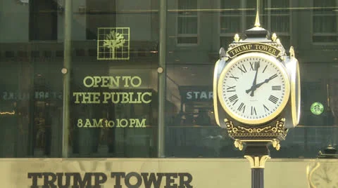 Trump Tower Stock Footage 22786526