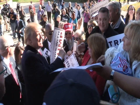 Trump upclose Vidéo 81917321