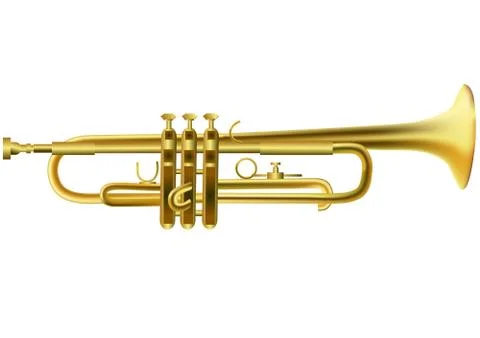 Trumpet Stock Illustration