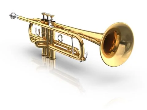 Trumpet Stock Illustration