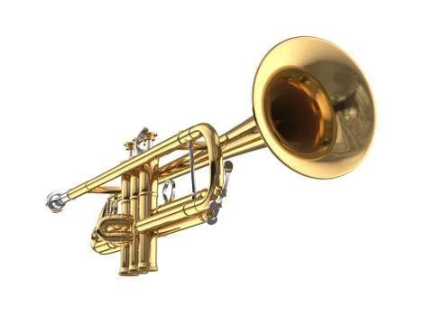 Trumpet Stock Illustration