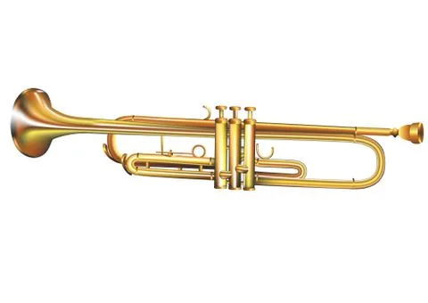 Trumpet Stock Illustration