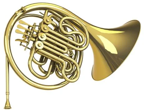 The trumpet Stock Illustration