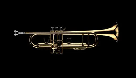 Trumpet Stock Illustration