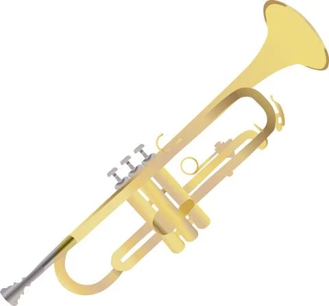 Trumpet Stock Illustration