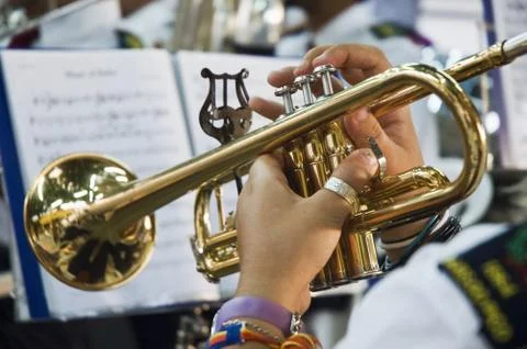 Trumpet Stock Photos