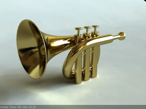 Trumpet_maya.zip 3D Model