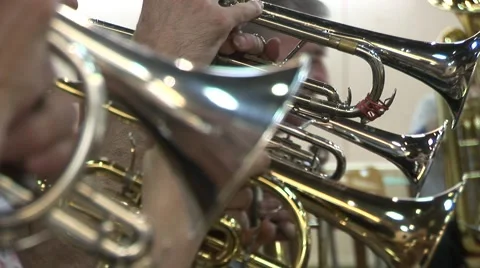 Trumpets Stock-Footage 6708538