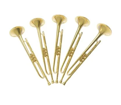 Trumpets Up Stock Illustration
