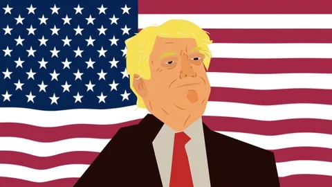 Trump's power crumbles Stock Footage 83195327