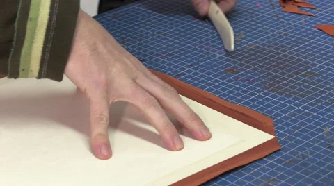 Trunk Maker at work in his workshop Stock Footage 59755816