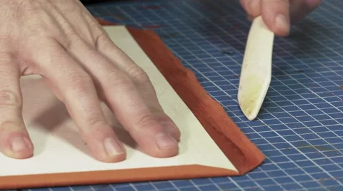 Trunk Maker at work in his workshop Video stock 59756522