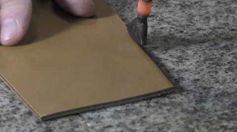 Trunk Maker at work in his workshop Video stock 59757549