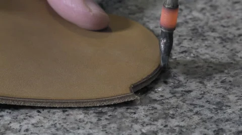 Trunk Maker at work in his workshop Video stock 59757734