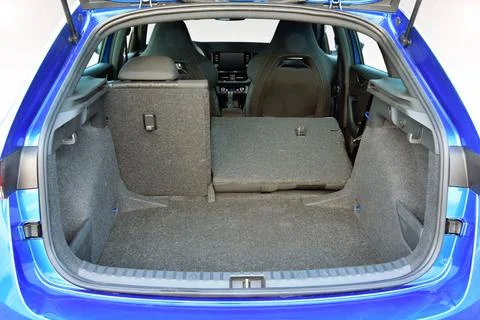 The trunk of a passenger car Stock Photos