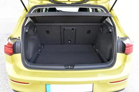 The trunk of a passenger car Stock Photos