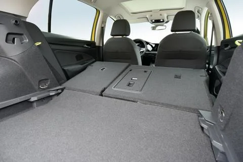 The trunk of a passenger car Stock-Fotos