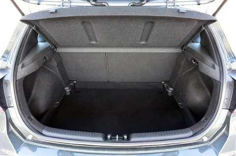 The trunk of a passenger car Stock Photos