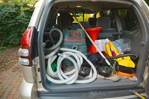 Trunk with stuff Stock Photos