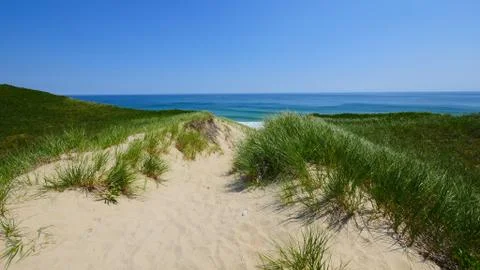 TRURO BEACH PATH Foto stock