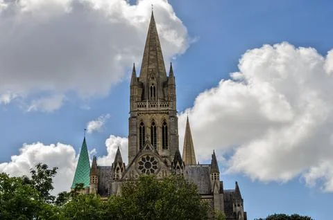 Truro Cathedral. Fotos de archivo