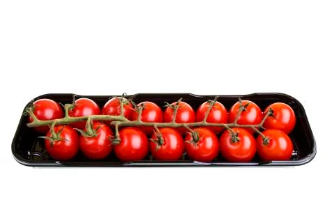 Truss Cherry Tomatoes Stock Photos