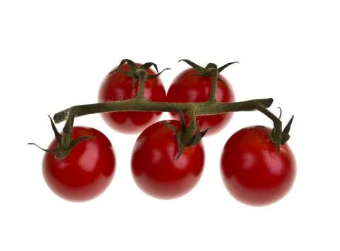 Truss Cherry Tomatoes Stock Photos