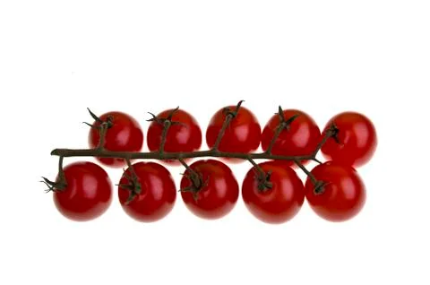Truss Cherry Tomatoes Stock Photos
