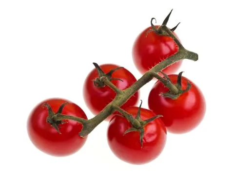 Truss Cherry Tomatoes Stock Photos