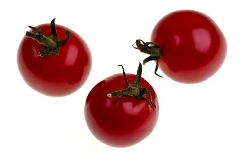 Truss Cherry Tomatoes Stock Photos