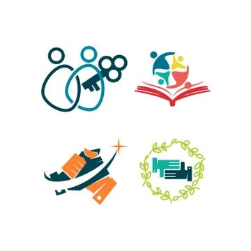 Trust Commitment Teamwork Together Business Illustration Vector イラスト素材