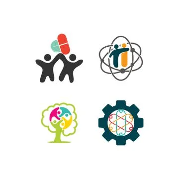 Trust Commitment Teamwork Together Business Illustration Vector Stockillustratie