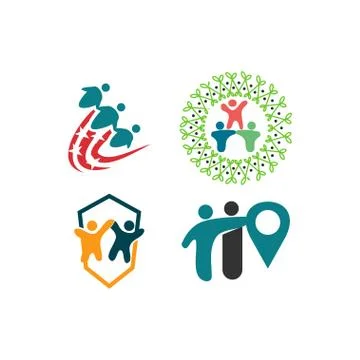 Trust Commitment Teamwork Together Business Illustration Vector 스톡 일러스트