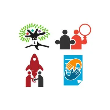 Trust Commitment Teamwork Together Business Illustration Vector 스톡 일러스트