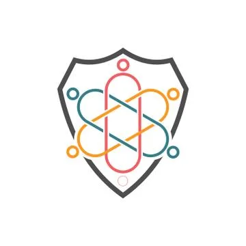 Trust Commitment Teamwork Together Business Illustration Vector Illustrazione stock