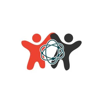 Trust Commitment Teamwork Together Business Illustration Vector Illustrazione stock