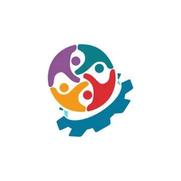 Trust Commitment Teamwork Together Business Illustration Vector 스톡 일러스트