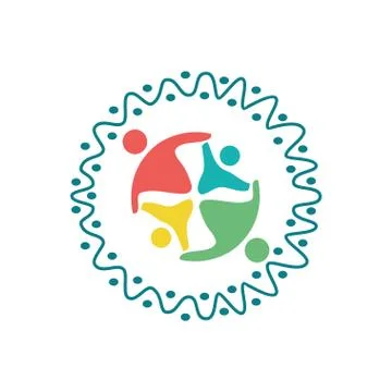 Trust Commitment Teamwork Together Business Illustration Vector Stock-Illustration