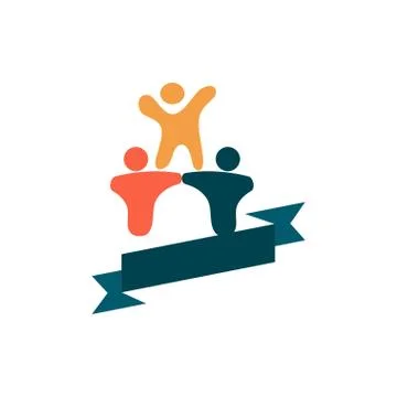 Trust Commitment Teamwork Together Business Illustration Vector Stock Illustration